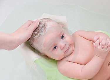 Use gentle baby soaps and shampoos